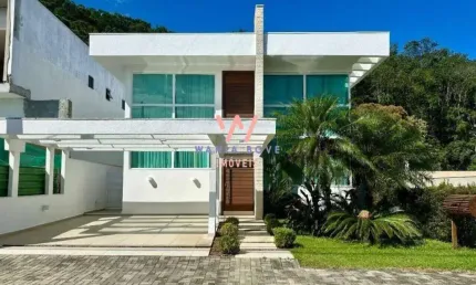 Casa Alto Padrão, com 3 dormitórios à venda, 311 m² por R$ 2.600.000 - Massaguaçu - Caraguatatuba/SP