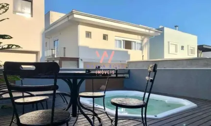 Casa Alto Padrão, com 3 dormitórios à venda, 300 m² por R$ 2.350.000 - Massaguaçu - Caraguatatuba/SP