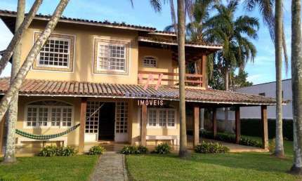 Sobrado com 6 suítes à venda, 550m² por R$ 2.500.000 - Pontal Santa Marina - Caraguatatuba/SP