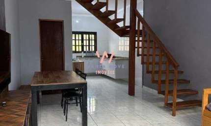 Casa em condomínio, 2 dormitórios à venda, 86 m² por R$ 380.000 - Morro do Algodão - Caraguatatuba/SP