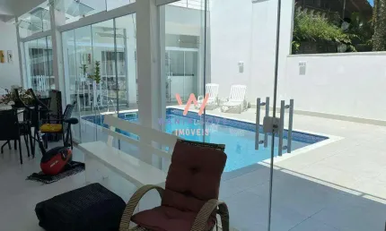 Casa de alto padrão com 4 dormitórios à venda, 250m² por r$1.700.000 - praia do capricórnio - caraguatatuba/sp