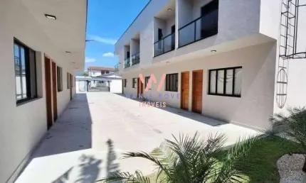 Sobrado com 2 dormitórios à venda, 88 m² por R$ 385.000,00 - Porto Novo - Caraguatatuba/SP