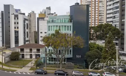 Sala comercial para alugar na Rua Natal Cecone, 145, Mossunguê, Curitiba, 207 m2 por R$ 12.480