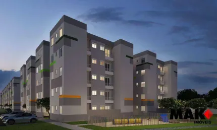 Apartamento com 2 dormitórios à venda, 42 m² por R$ 224.000 - Parque Santana - Mogi das Cruzes/SP
