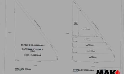 Terreno à venda, 131 m² por R$ 105.536,00 - Vila Pomar - Mogi das Cruzes/SP