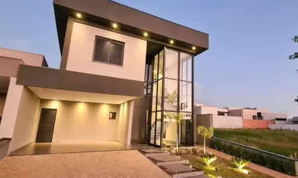 Casa em Condomínio para Venda em Ribeirão Preto, Real Sul, 3 dormitórios, 3 suítes, 5 banheiros, 4 vagas