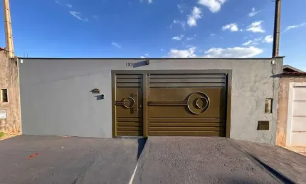 Casa para Locação em Ribeirão Preto, Residencial Liliana Tenuto Rossi, 2 dormitórios, 1 banheiro, 5 vagas