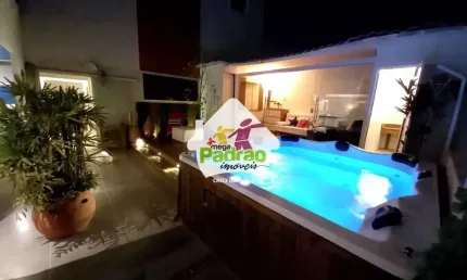 Cobertura com 4 quartos, TORTUGAS, Guarujá - R$ 760 mil, Cod: 7796