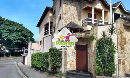 Sobrado  à venda com 3 dorms, jd santa mena, gru r$ 1.2 mi,7732