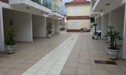 Casa em condomínio fechado com 2 quartos à venda na Rua Carijós, Parque São Vicente, São Vicente