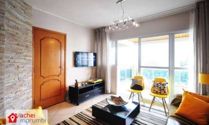 Apartamento mobiliado com 3 dormitórios, 120 m² - venda por R$ 947.000 ou aluguel por R$ 4.500/mês - Morumbi - São Paulo/SP