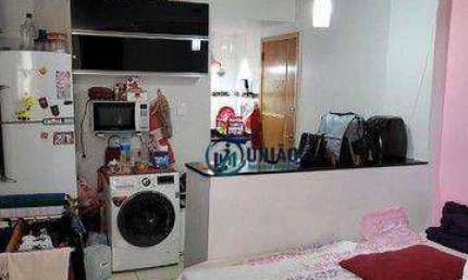 Apartamento com 1 quarto à venda, 20 m² por R$ 170.000 - Centro - Niterói/RJ