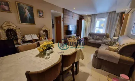 Apartamento com 3 quartos à venda, 83 m² por r$ 530.000 - santa rosa - niterói/rj