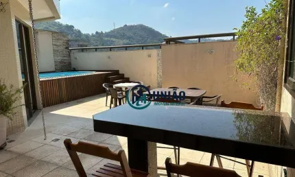 Cobertura com 4 Quartos 2 Suítes 3 Vagas à venda, 220 m² por R$ 1.370.000 - São Francisco - Niterói/RJ