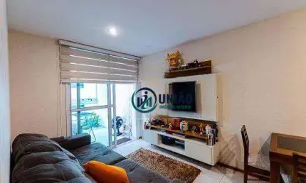 Apartamento com 1 quarto à venda, 60 m² por R$ 750.000 - Icaraí - Niterói/RJ