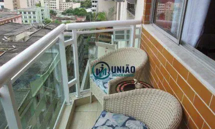 Apartamento com 1 dormitório à venda, 55 m² por r$ 250.000,00 - fonseca - niterói/rj