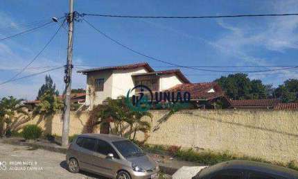 Excelente casa com 5 dormitórios, sendo 3 suítes, escritório,  à venda, 455 m² - Engenho do Roçado - São Gonçalo/RJ