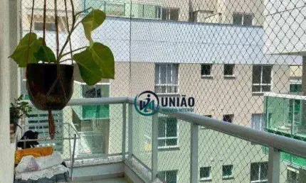 Ótimo apartamento com 2 dormitórios, sendo uma suíte, lazer completo,  à venda, 65 m²  - santa rosa - niterói/rj