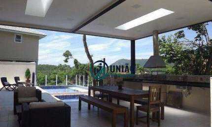 Espetacular casa em condomínio fechado, com 4 dormitórios, sendo 3 suítes, piscina, churrasqueira,  à venda, 400 m² - Sape - Niterói/RJ
