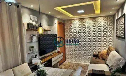 Apartamento com 2 dormitórios à venda, 49 m² por R$ 250.000,00 - Vila Lage - São Gonçalo/RJ