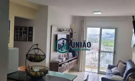 Apartamento com 2 quartos à venda, 60 m² por r$ 445.000 - centro - niterói/rj