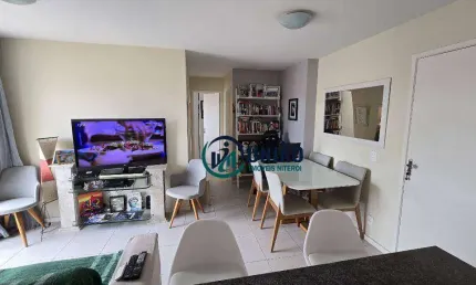Apartamento com 2 dormitórios à venda, 59 m² por r$ 378.000,00 - centro - niterói/rj