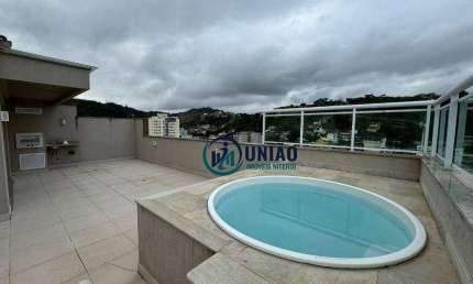 Cobertura com 4 quartos à venda, 217 m² por R$ 1.550.000 - Santa Rosa - Niterói/RJ