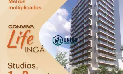 STÚDIOS com 1 dormitório à venda, 32 m² por R$ 389.900 - Ingá - Niterói/RJ