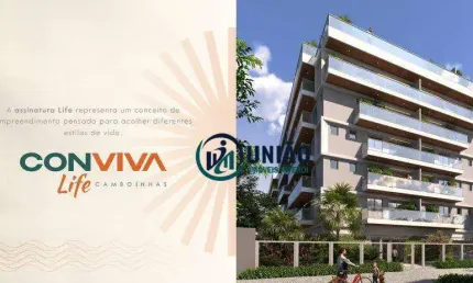 Apartamento com 3 dormitórios à venda, 79 m² por R$ 949.900,00 - Camboinhas - Niterói/RJ