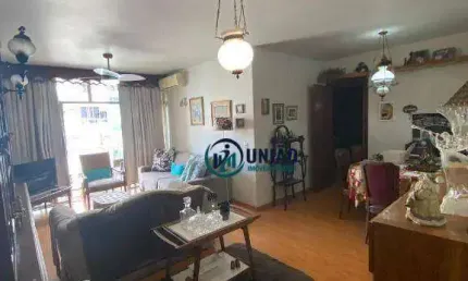 Excelente apartamento com 3 dormitórios, sendo uma suíte, uma vaga, miolo de icaraí!!