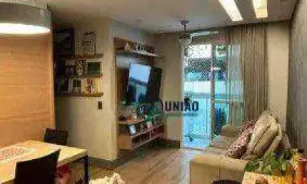 Lindo apartamento com 3 dormitórios, sendo uma suite, todo montado, uma vaga, lazer completo!!
