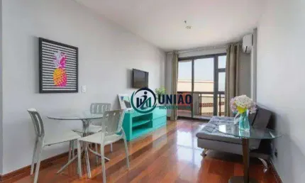 Apartamento/flat com 1 dormitório à venda, 50 m² por R$ 550.000 - Boa Viagem - Niterói/RJ