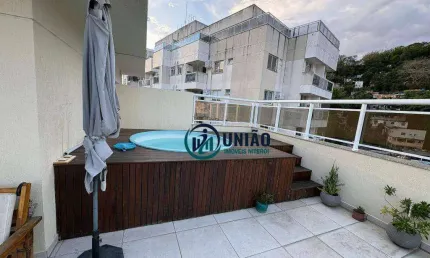 Cobertura com 3 dormitórios à venda, 169 m² por R$ 980.000,00 - Santa Rosa - Niterói/RJ