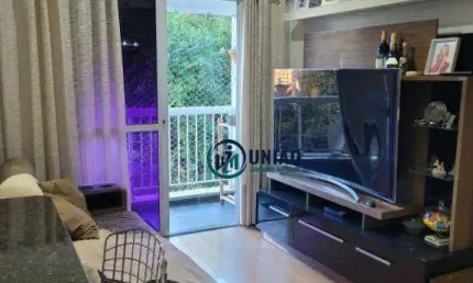 Excelente apartamento com 2 dormitórios, sendo uma suíte, uma vaga, lazer completo !!