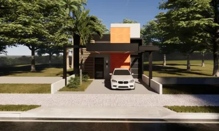 Casa térrea em cond./ 3 Dorm./ Suíte/ Jacuzzi/ Área Gourmet/ Lazer/ Votorantim