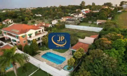 Casa em cond. alto padrão 1.300 m²/6 Suítes/ Área de lazer/ À 10 min do Campolim