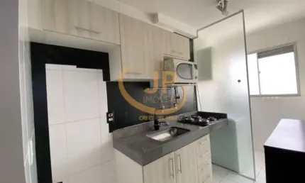 Apto mobiliado à 1 min. do Campolim/ 2 Dorm./ Lazer completo/ Só 255 mil