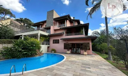 Casa com 4 dormitórios à venda, 366 m² por r$ 2.800.000,00 - condomínio estância marambaia - vinhedo/sp