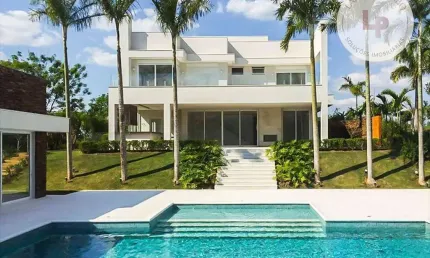 Belissima casa no fazenda da grama com 5 suites para locação