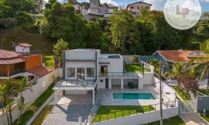 Belissima casa no estancia marambaia em vinhedo com 4 suites, a venda