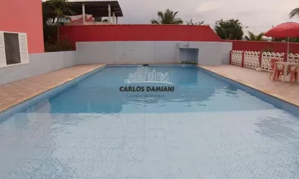 Chácara para venda em itanhaém, chácara cibratel, 7 dormitórios, 1 suíte, 3 banheiros, 7 vagas
