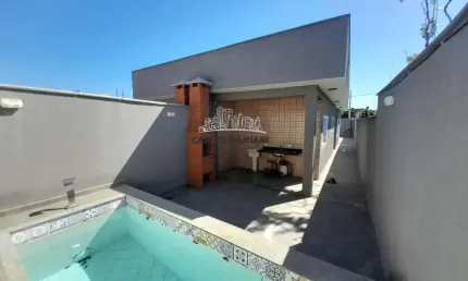Casa para venda em itanhaém, jardim guacyra, 2 dormitórios, 1 suíte, 2 banheiros, 2 vagas