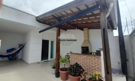 Casa para Venda em Itanhaém, Jardim Bopiranga, 2 dormitórios, 1 suíte, 2 banheiros, 2 vagas