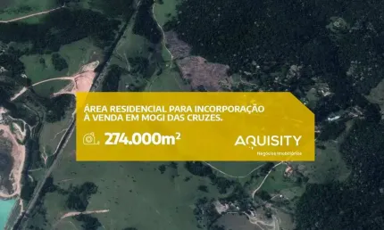 Terrenoo com 274 mil metros a venda em Mogi das Cruzes