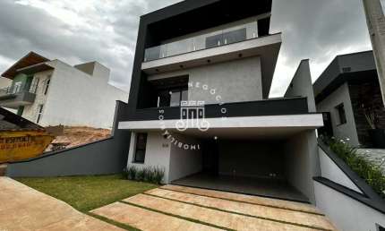 CASA À VENDA COM 3 SUÍTES E 4 VAGAS DE GARAGEM - CONDOMÍNIO RESERVA ERMIDA EM JUNDIAÍ/SP.