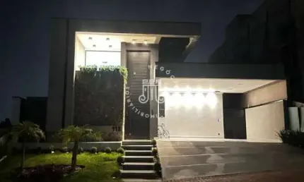 Linda casa terrea a venda com 3 suítes no condomínio brisas jundiaí / sp