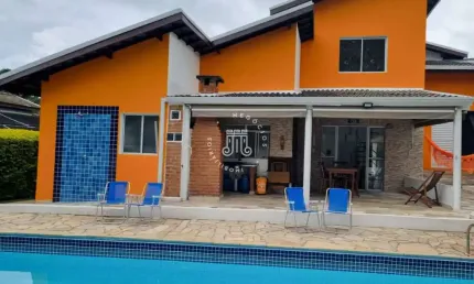 CHÁCARACOM 4 SUÍTES, PISCINA E ÁREA GOURMET - CONDOMÍNIO JARDIM RIBEIRÃO II - ITUPEVA/SP