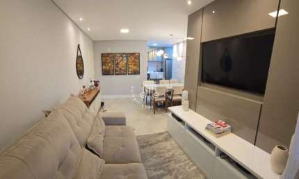 Apartamento de 82 m² está localizado no condomínio Flex 2, em Jundiaí-SP.