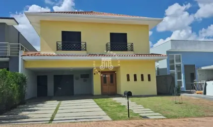 CASA NOVA COM 528M² TERRENO E 310M² CONSTRUÇAO À VENDA NO CONDOMINIO RESERVA DOS VINHEDOS LOUVEIRA / SP