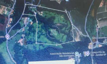 AREA A VENDA COM 22.016M² EM DECLIVE BAIRRO CAXAMBU JUNDIAI / SP.